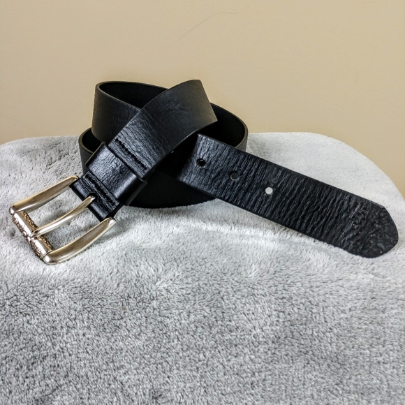 Fossil Accessories - Fossil Genuine Black Leather Belt Sz L
